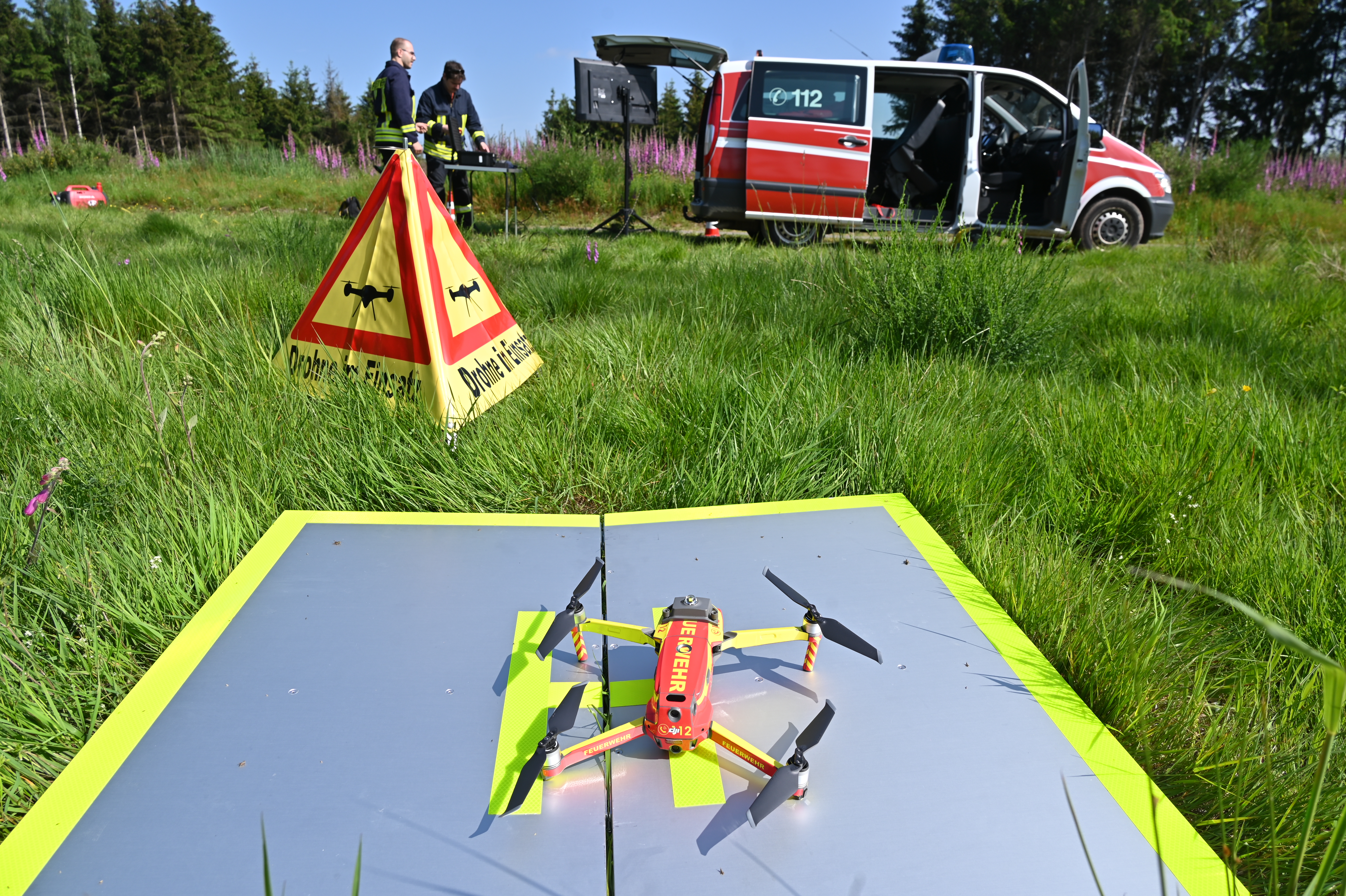 Alarmübung der Stadtfeuerwehr Kreuztal, am 08.06.2024